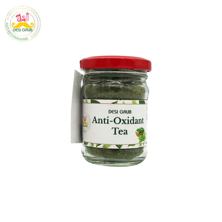 Desi Grub Antioxidant Tea 40g: Nettle & Curry Leaves Infusion for Natural Wellness