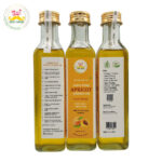 Desi Grub Apricot Kernel Oil 250ml: Extra Virgin, Cold-Pressed, Edible, High Himalayan