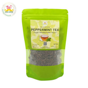 Desi Grub Premium Pure Peppermint Tea | Refreshing and Minty Wellness Tea 60Gms