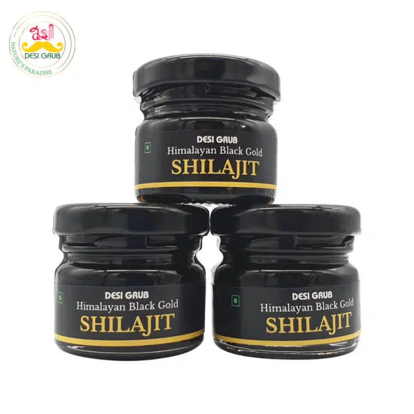 Himalayan Black Gold Shilajit 30 Gms | Endurance, Stamina, Immunity Vitality Booster