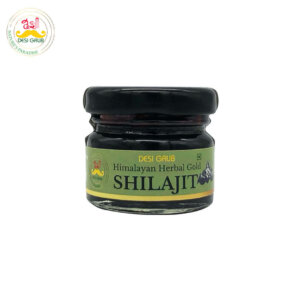 Desi Grub Herbal Gold Shilajit 30 Gms Fortified with Kamraj, Ashwagandha, Black Musli, White Musli and hellebores