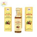 Desi Grub Navtattva Hair Revitalizing Oil 100ml - Growth Thickness Stress Relief