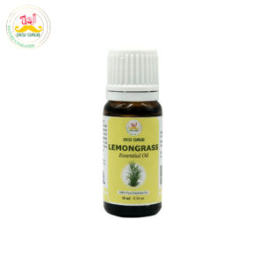 Desi Grub Lemongrass Essential Oil 10ml| 100% Pure | Natural Air Freshener, Insect Repellent & Skin Detox Oil