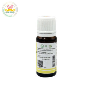 Desi Grub Lemongrass Essential Oil 10ml| 100% Pure | Natural Air Freshener, Insect Repellent & Skin Detox Oil