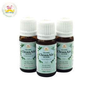 Desi Grub CleanAir Elixir 10ml – Essential Oil Blend for Air Purification, Breathing, Focus & Meditation