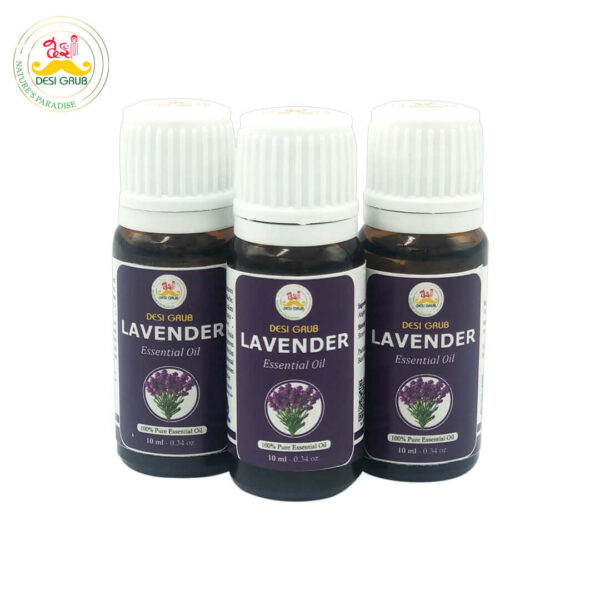 Desi Grub Lavender Essential Oil 10ml | Pure & Natural Relaxation Oil