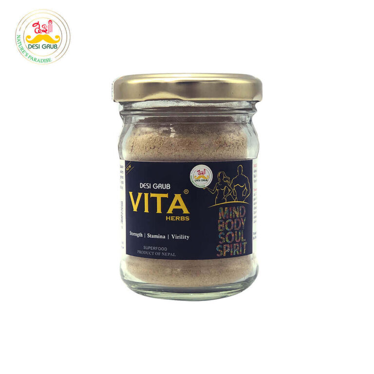 Desi Grub – VITA Herbs 50g |Strength • Stamina • Virility | Premium Rasayana for Modern Vitality