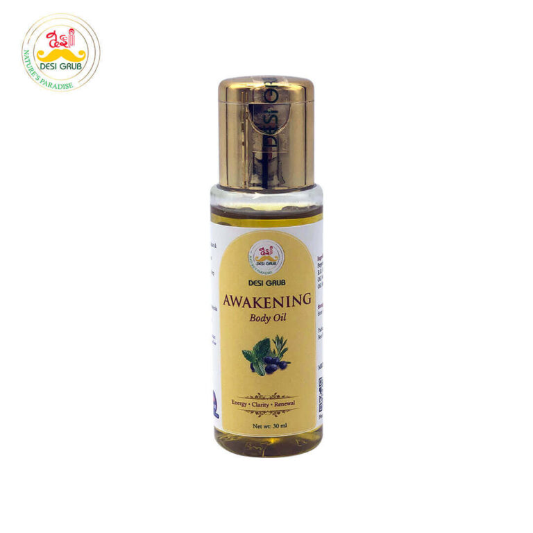 Desi Grub Awakening Body Oil 30ml – Energy, Clarity, Renewal