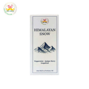 Desi Grub Himalayan Snow Perfume Roll-On 10ml – Peppermint, Juniper Berry, Grapefruit