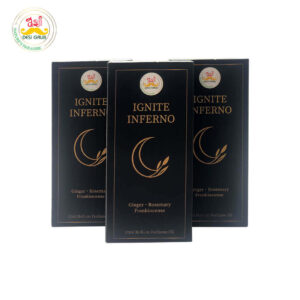 Desi Grub Ignite Inferno Perfume Roll-On 10ml – Ginger, Rosemary, Frankincense