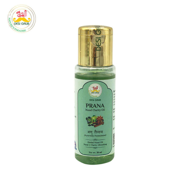 Desi Grub Prana Nasal Clarity Oil 30ml | Annu Thailam
