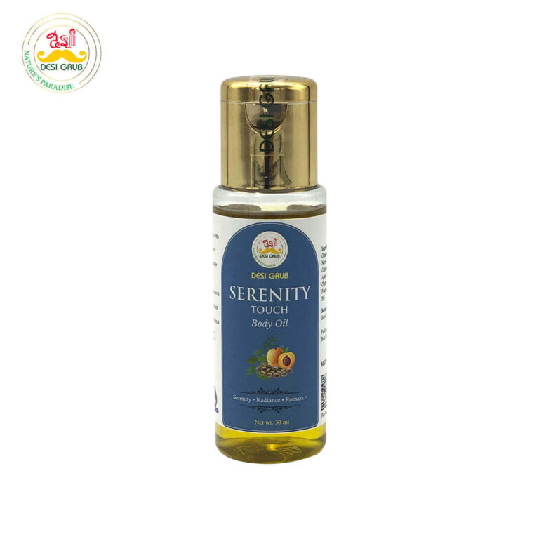 Desi Grub Serenity Touch Body Oil 30ml – Serenity, Radiance, Romance