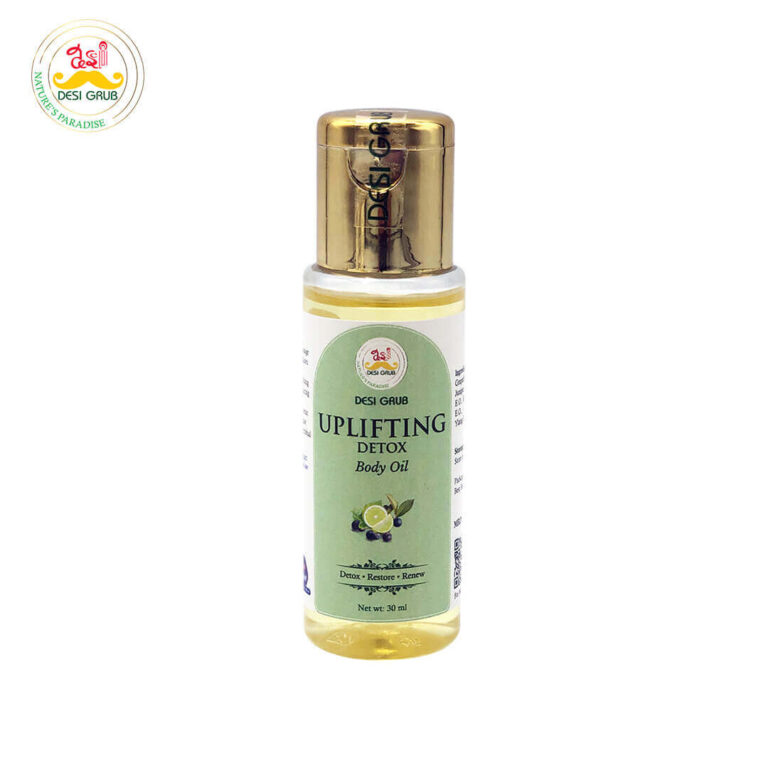 Desi Grub Uplifting Detox Body Oil 30ml – Detox, Restore, Renew