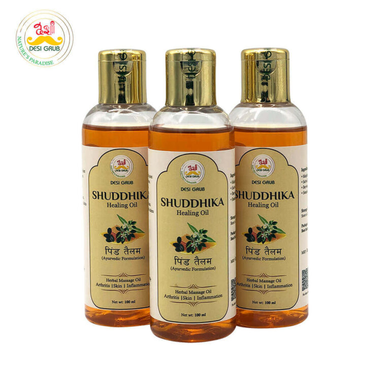 Desi Grub Shuddhika Healing Oil 100ml| Pinda Thailam
