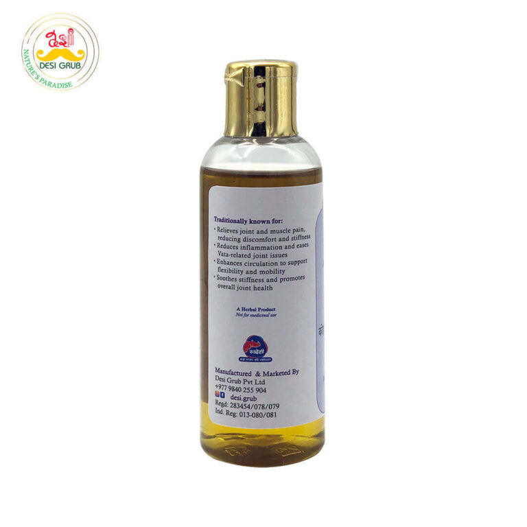 Desi Grub Sthira Joint & Muscle Ease Oil | Kottamchukkadi Thailam