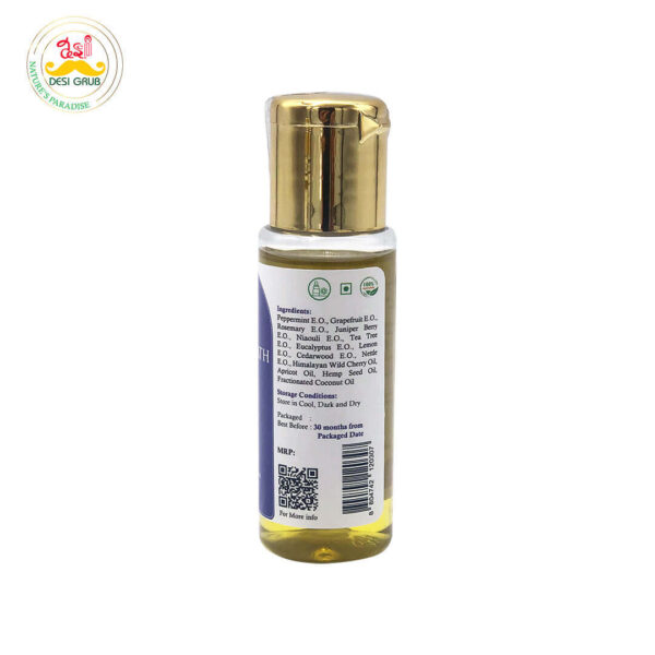 Desi Grub Vital Breath Body Oil 30ml – Vitality, Focus, Renewal