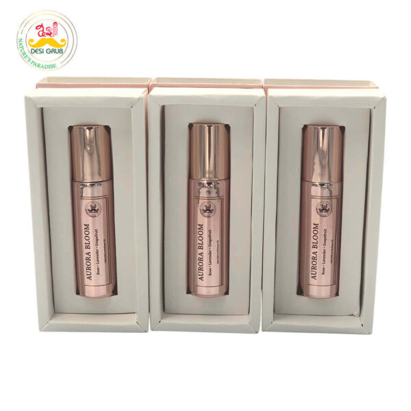Desi Grub Aurora Bloom Perfume Roll on 10ml – Rose, Lavender, Grapefruit