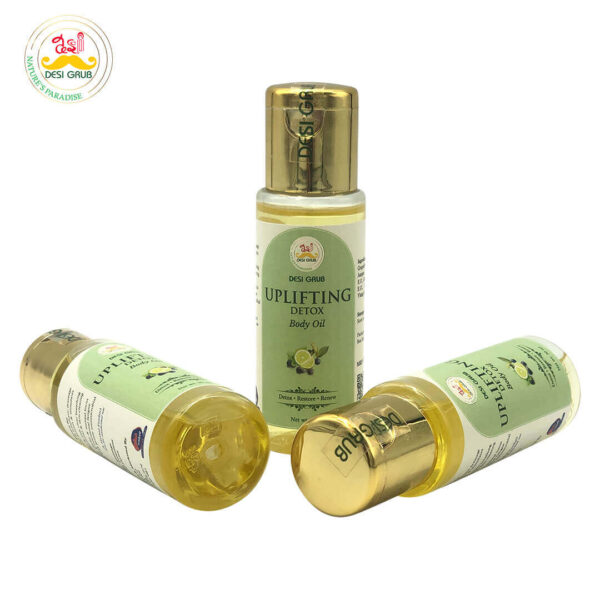 Desi Grub Uplifting Detox Body Oil 30ml – Detox, Restore, Renew