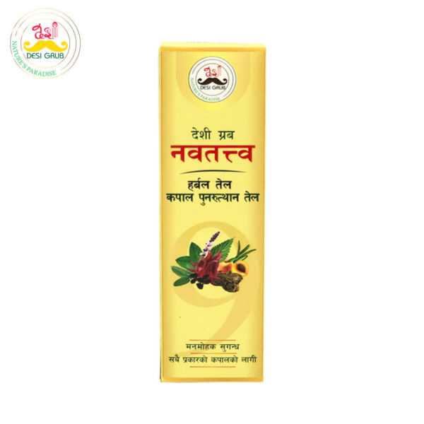 Navtattva Hair Revitalizing Oil 100ml | Hair Growth | Thickness | Anti Hair Fall | Scalp Nourishment