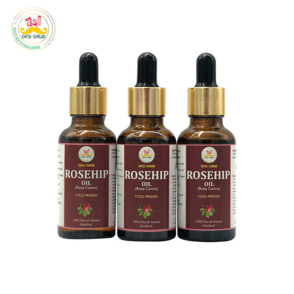 Rosehip Oil 30ml – Cold Pressed | Brightening | Anti-Aging | Scar & Stretch Mark Care