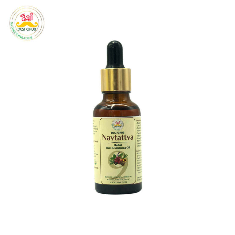 Navtattva Hair Revitalizing Oil 30ml | Hair Growth | Thickness | Anti Hair Fall | Scalp Nourishment
