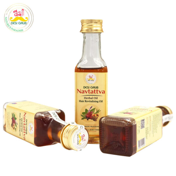 Navtattva Hair Revitalizing Oil 100ml | Hair Growth | Thickness | Anti Hair Fall | Scalp Nourishment