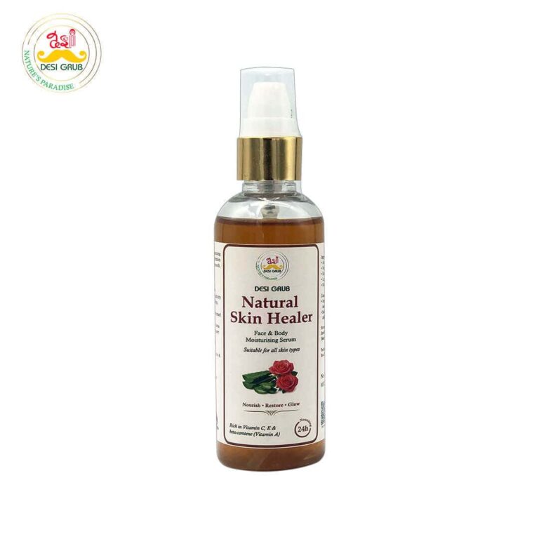 Desi Grub Natural Skin Healer 100ml - Face and Body Moisturising Serum Aloe Vera