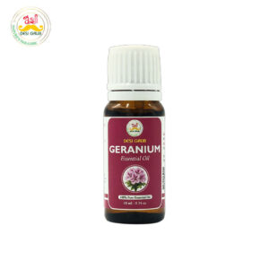 Desi Grub Geranium Essential Oil 10ml – Pure Floral Oil for Skin Balance, Mood & Aromatherapy