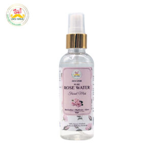 Desi Grub Rosewater 100 ml | 100% Natural Steam-Distilled, Hydrating & Soothing Facial Mist & Toner
